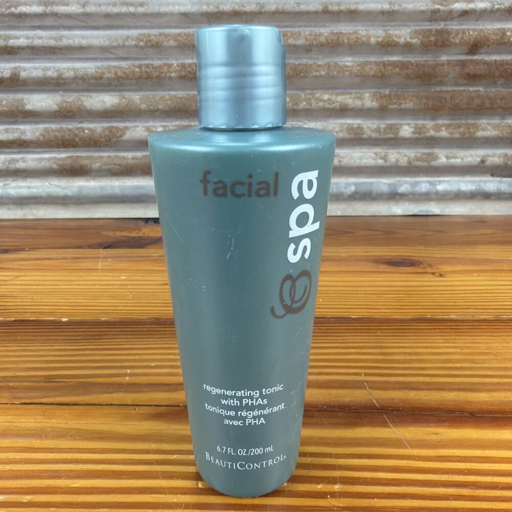 BeautiControl Facial Spa Regenerating Tonic with AHAs, 6.7 fl oz, Factory Sealed